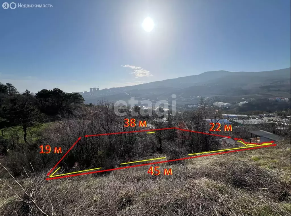 Участок в Ялта, Большевистская улица (10 м) - Фото 1