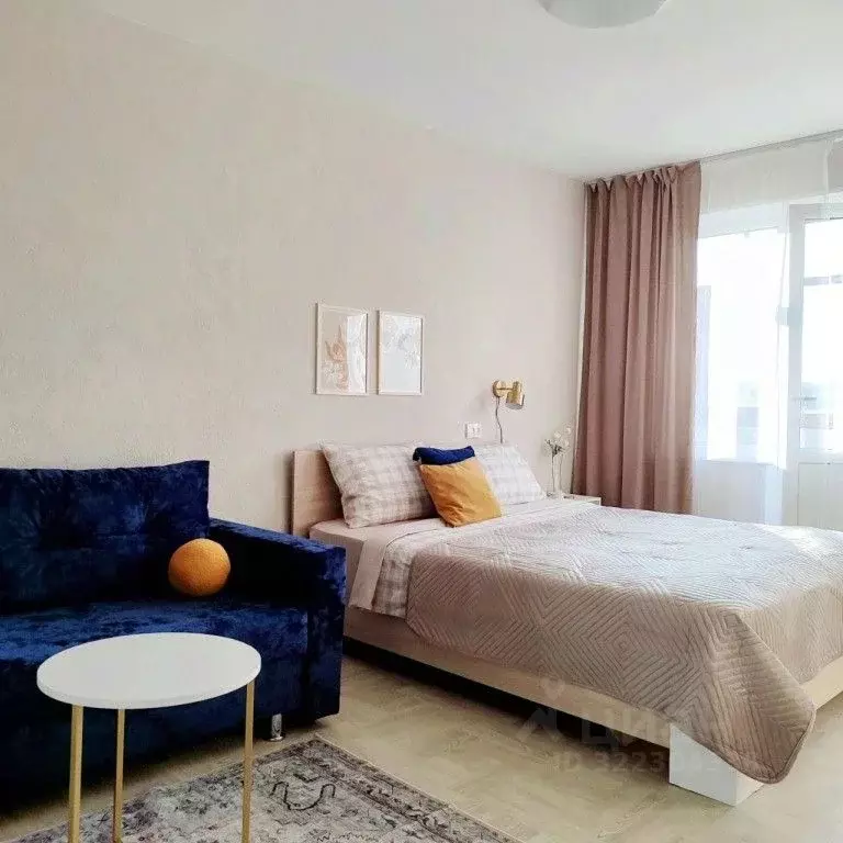 1-к кв. Челябинская область, Челябинск Пограничная ул., 2 (35.0 м) - Фото 1