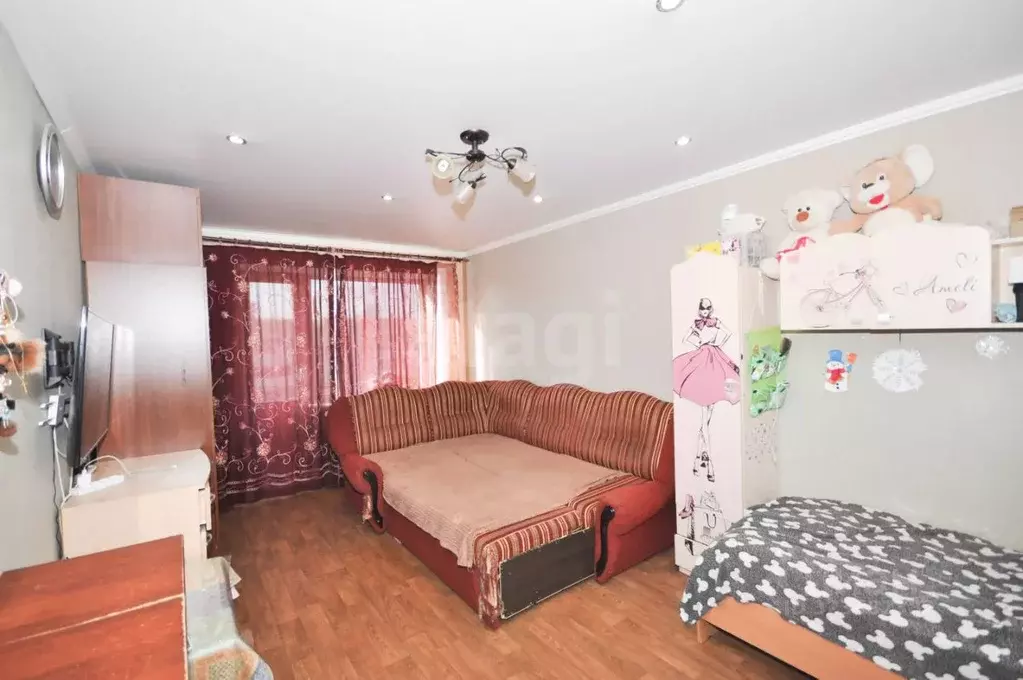 1-к кв. Сахалинская область, Долинск Комсомольская ул., 41 (32.0 м) - Фото 1