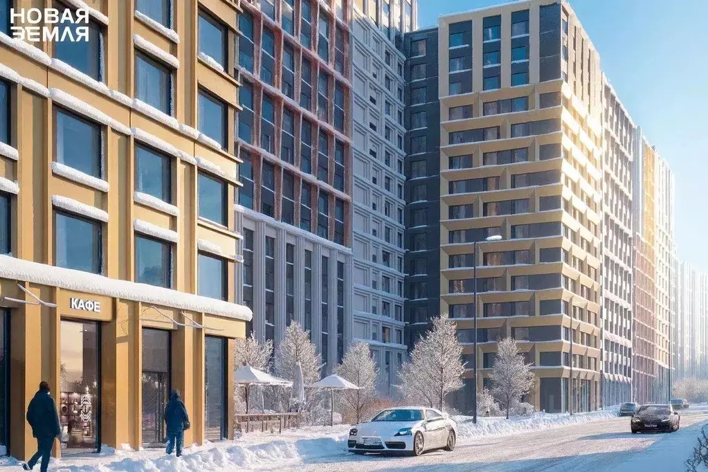 Квартира, 2 комнаты, 58.68 м - Фото 1