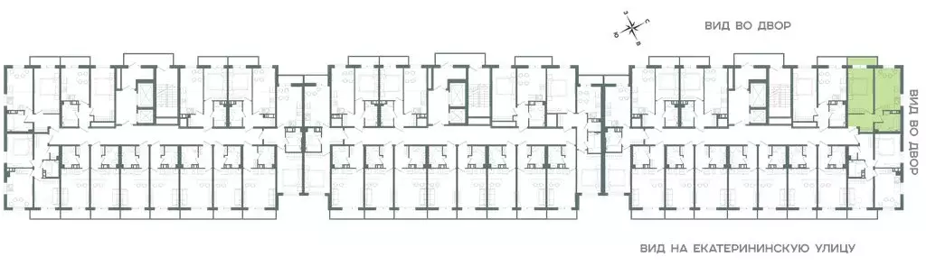 1-комнатная квартира: Мурино, Екатерининская улица, 11 (38.4 м) - Фото 1