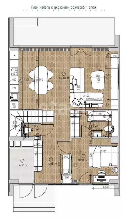 Таунхаус в Московская область, Истра муниципальный округ, д. ... - Фото 2
