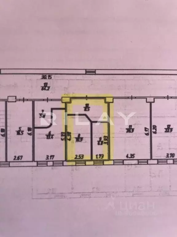 Комната Калужская область, Калуга Машзавод тер., 3 (26.2 м) - Фото 2