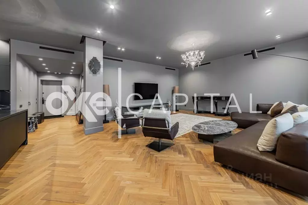 3-к кв. Москва ул. Остоженка, 11 (192.0 м) - Фото 1