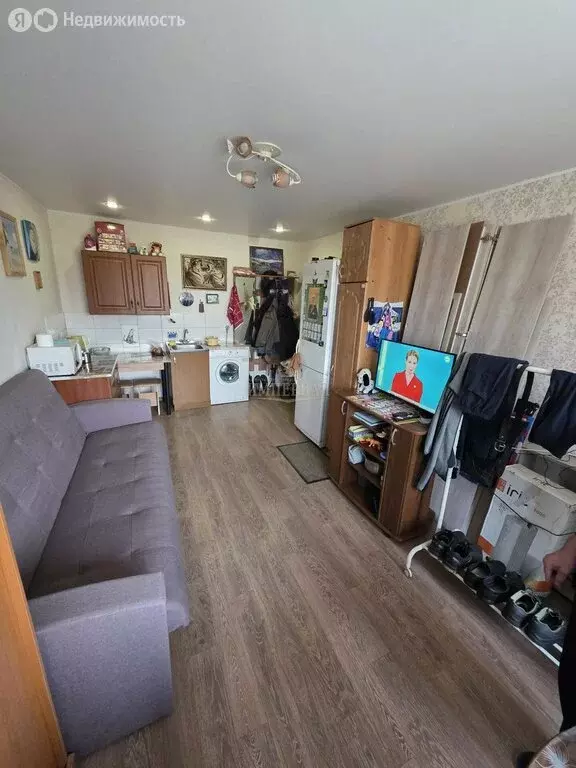 1к в 7-комнатной квартире (18 м) - Фото 2