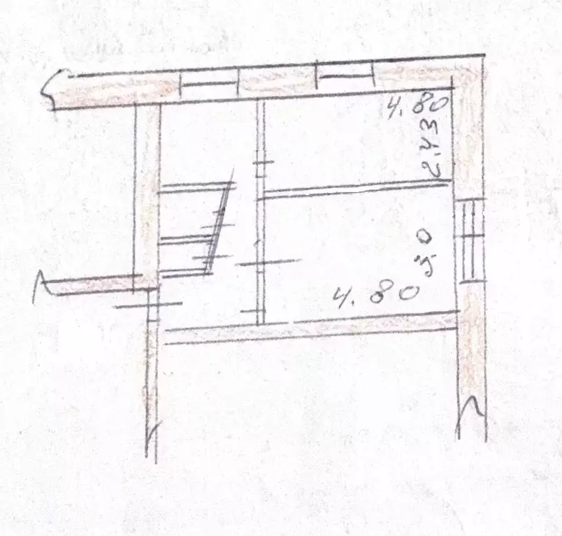 2-к кв. Татарстан, Казань ул. Химиков, 65 (40.6 м) - Фото 2