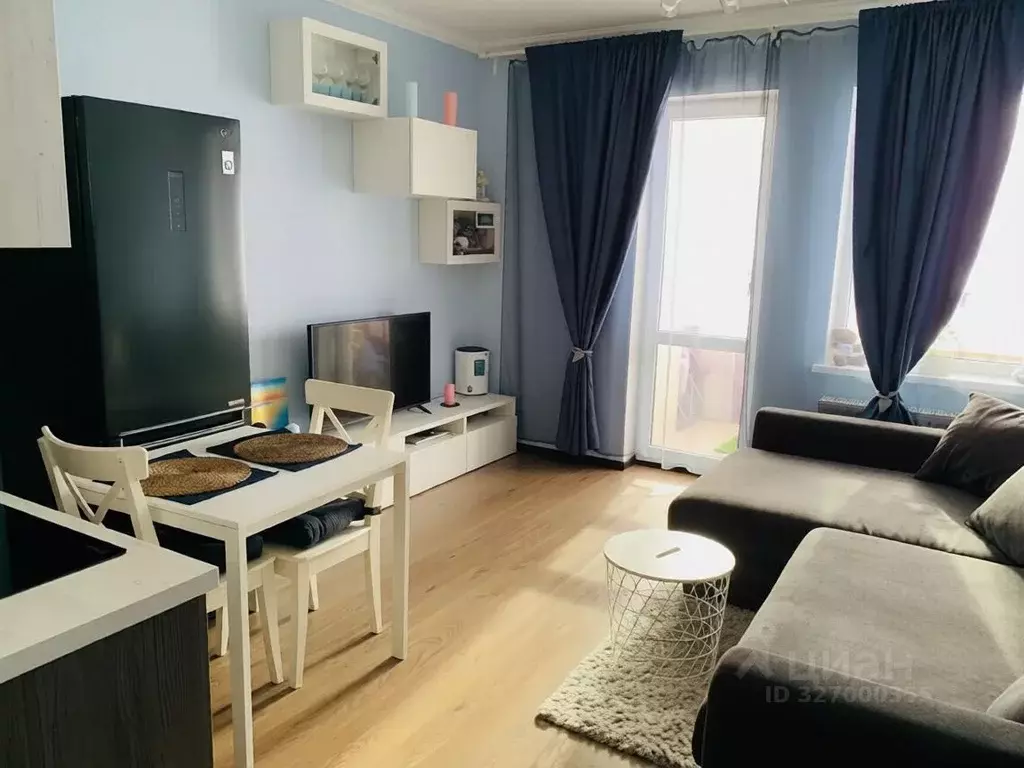 Студия Санкт-Петербург ул. Летчика Лихолетова, 14к3 (24.1 м) - Фото 1