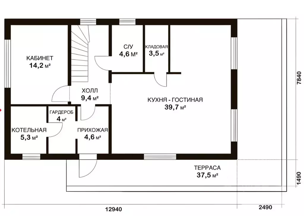 Дом в Ленинградская область, Всеволожский район, Свердловское ... - Фото 2