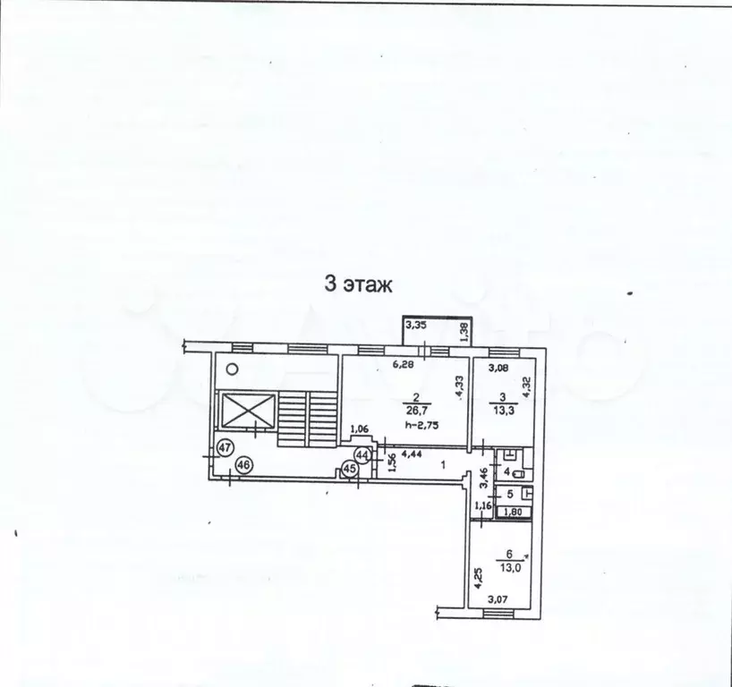 3-к. квартира, 70 м, 3/9 эт. - Фото 0