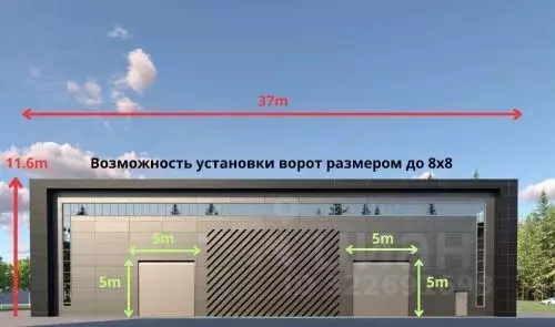 Производственное помещение в Ленинградская область, Всеволожский ... - Фото 1