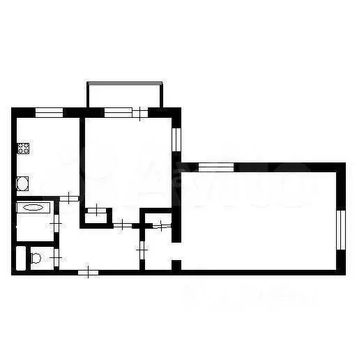 2-к. квартира, 50 м, 9/12 эт. - Фото 0