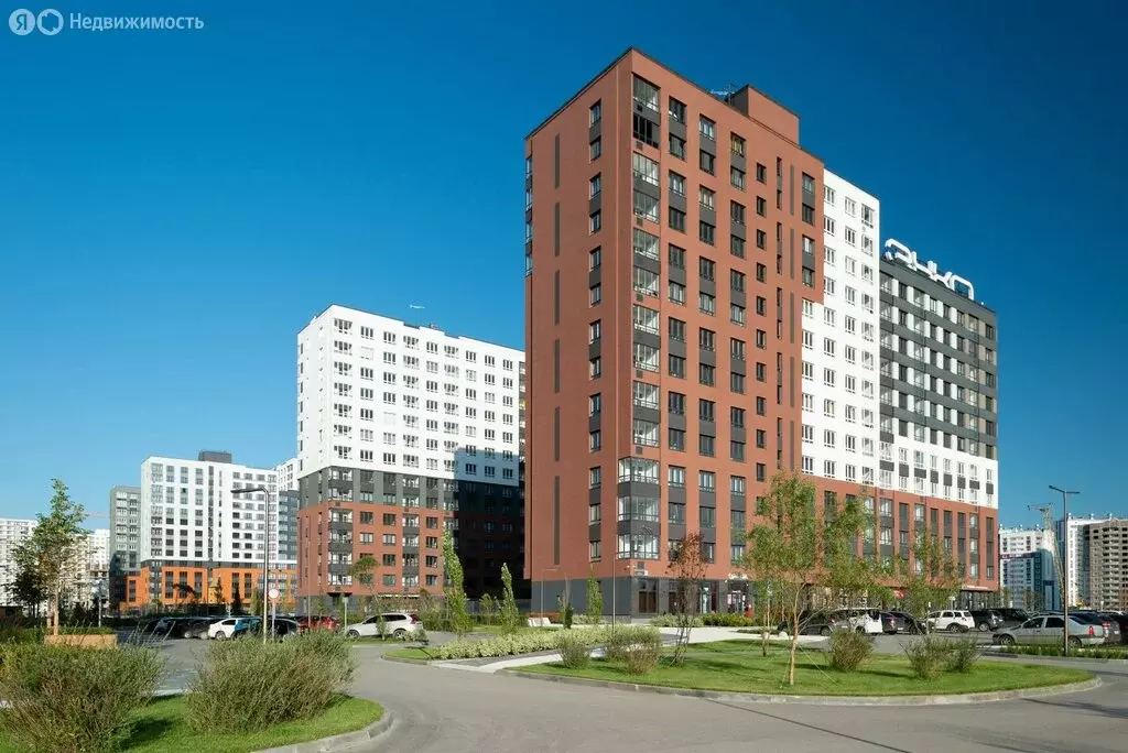 Квартира-студия: Тюмень, микрорайон Зарека, улица Лермонтова, 6 (29.1 ... - Фото 2