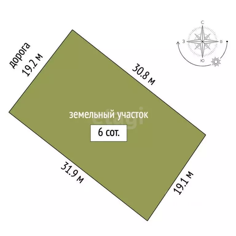 Участок в Ростовская область, Аксайский район, Мишкинское с/пос, ... - Фото 2