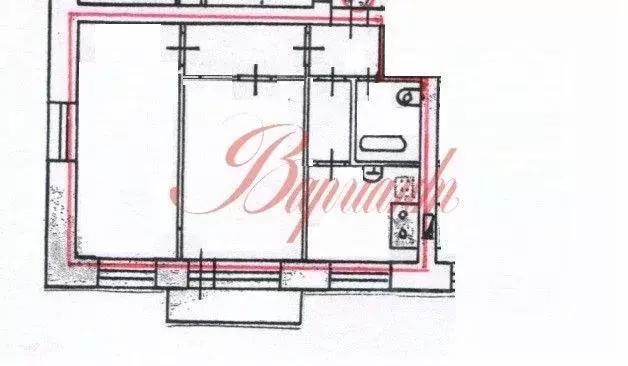 2-к кв. Архангельская область, Северодвинск ул. Тургенева, 10 (42.3 м) - Фото 1