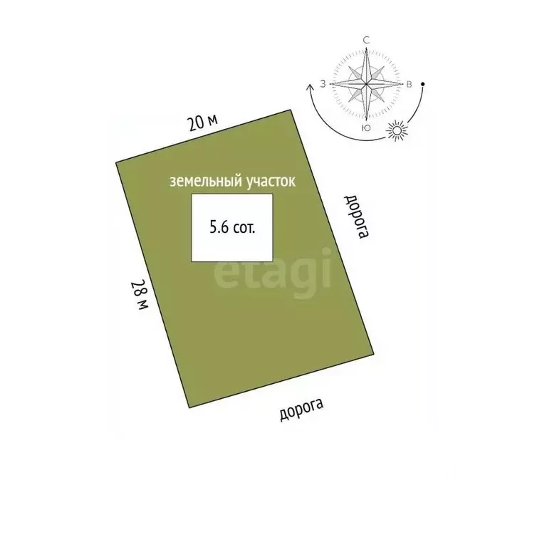 Участок в Тюменская область, Нижнетавдинский муниципальный округ, ... - Фото 1