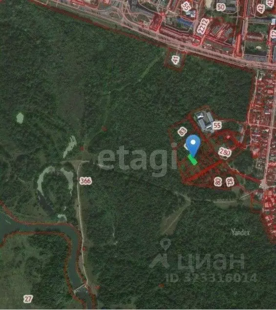 Участок в Марий Эл, Йошкар-Ола Кирпичная ул., 60 (10.0 сот.) - Фото 2