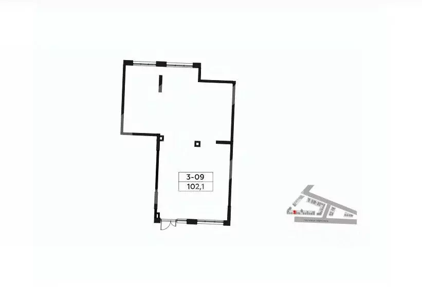 Помещение свободного назначения в Москва Родные кварталы жилой ... - Фото 2