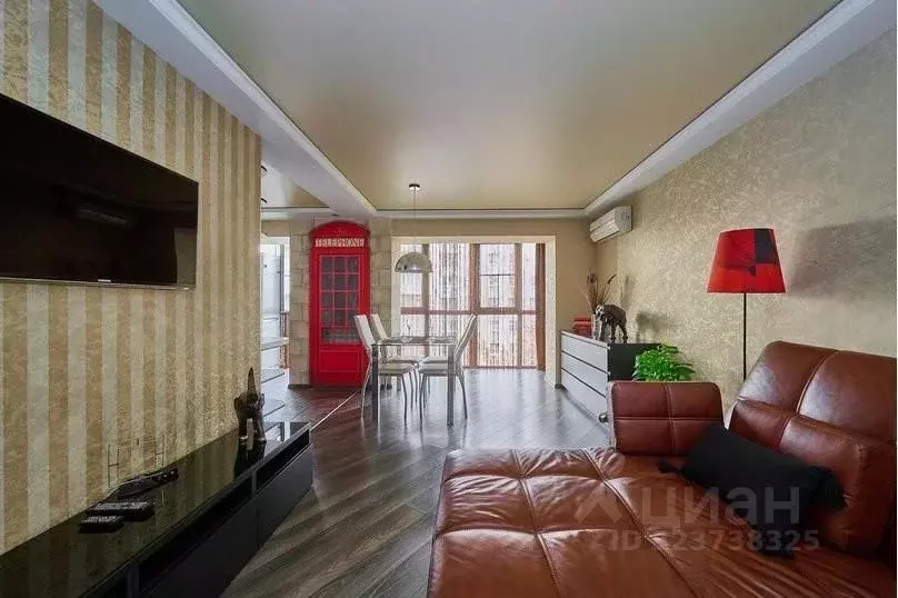 1-к кв. Краснодарский край, Краснодар Центральный мкр, ул. Гоголя, 64 ... - Фото 2