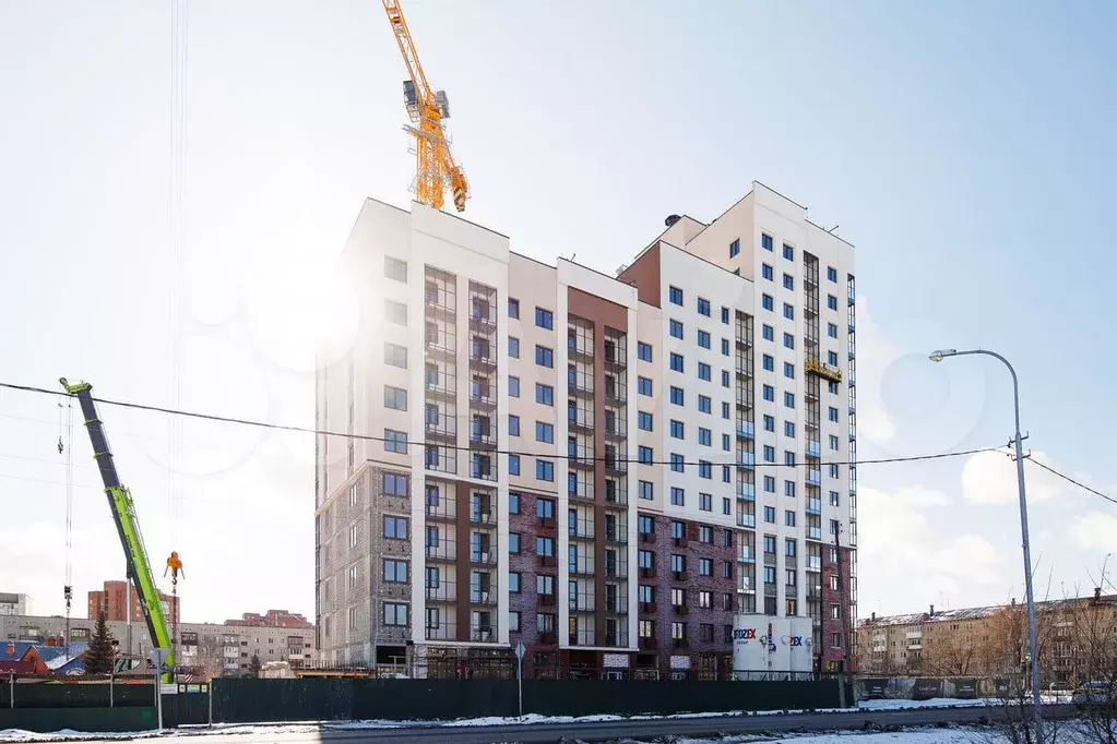 2-к. квартира, 52,6 м, 12/17 эт. - Фото 0