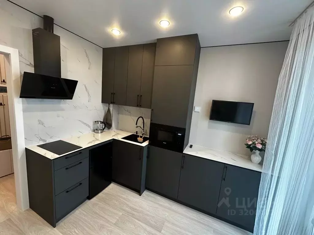 1-к кв. Калининградская область, Пионерский Октябрьская ул., 2к2 (30.0 ... - Фото 1