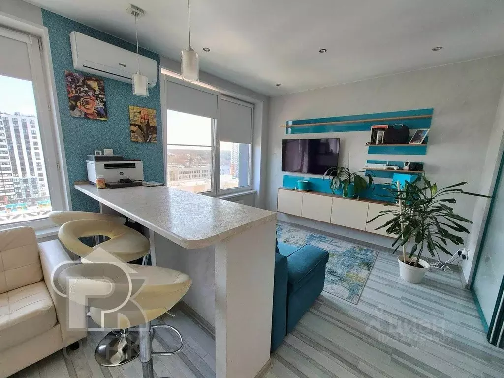 1-к кв. Московская область, Ленинский городской округ, д. Сапроново, ... - Фото 2