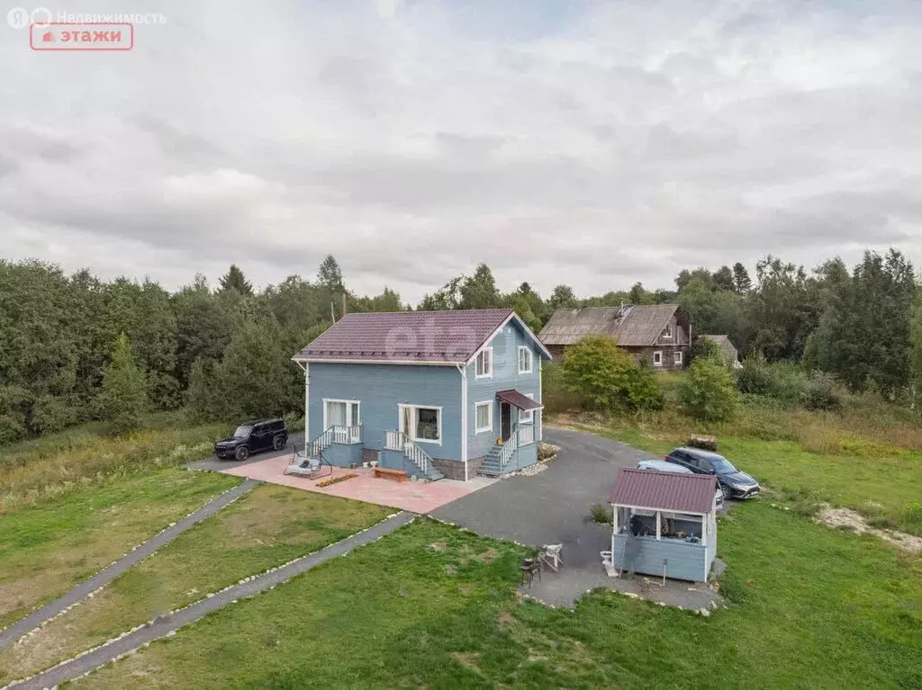 Дом в село Ведлозеро, Промышленная улица (190 м) - Фото 1