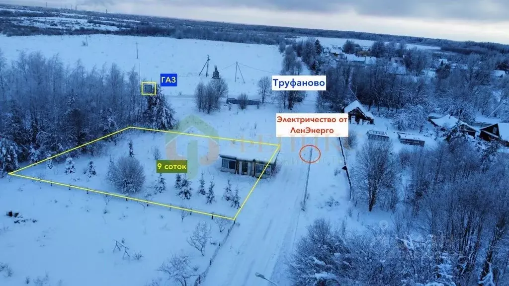 Участок в Ленинградская область, Волхов Труфаново мкр,  (8.0 сот.) - Фото 2