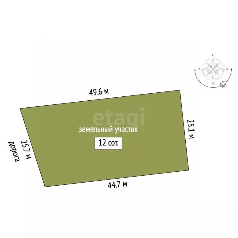 Участок в Вологодская область, Кирилловский муниципальный округ, д. ... - Фото 2