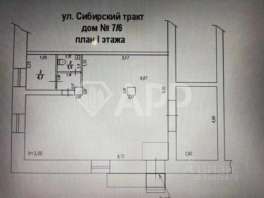 Торговая площадь в Татарстан, Казань ул. Сибирский Тракт, 7/6 (70 м) - Фото 2
