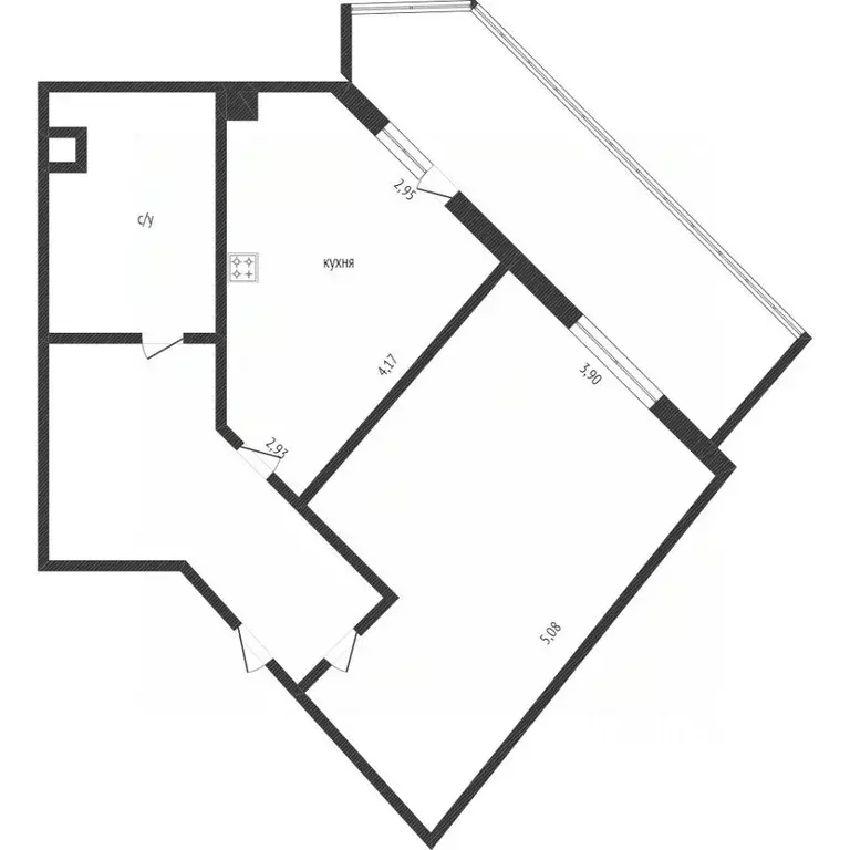 1-к кв. Калужская область, Калуга бул. Солнечный, 6 (49.0 м) - Фото 2