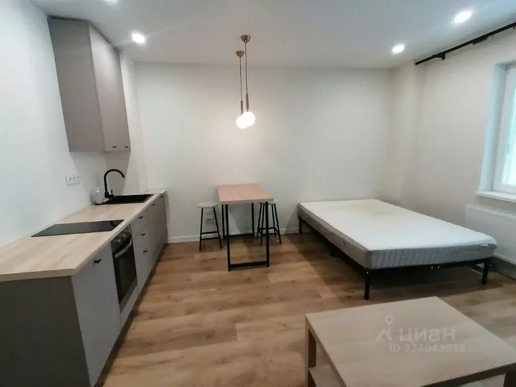 Студия Тюменская область, Тюмень ул. Федюнинского, 64 (30.1 м) - Фото 2