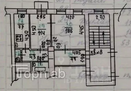 2-к кв. Орловская область, Орел Почтовый пер., 16 (53.4 м) - Фото 2