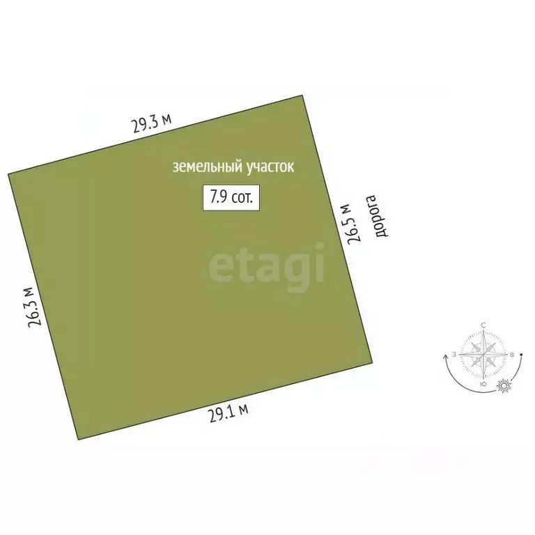 Участок в Крым, Ленинский район, Калиновское с/пос, Насыр урочище, № ... - Фото 2