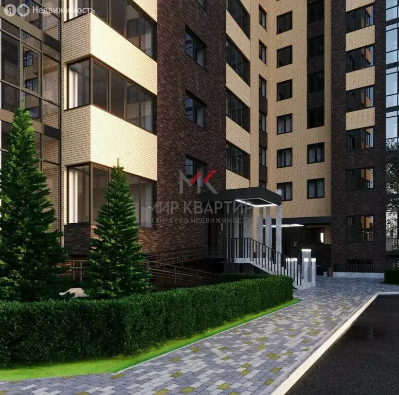 2-комнатная квартира: Абакан, улица Чертыгашева, 164 (77.37 м) - Фото 2