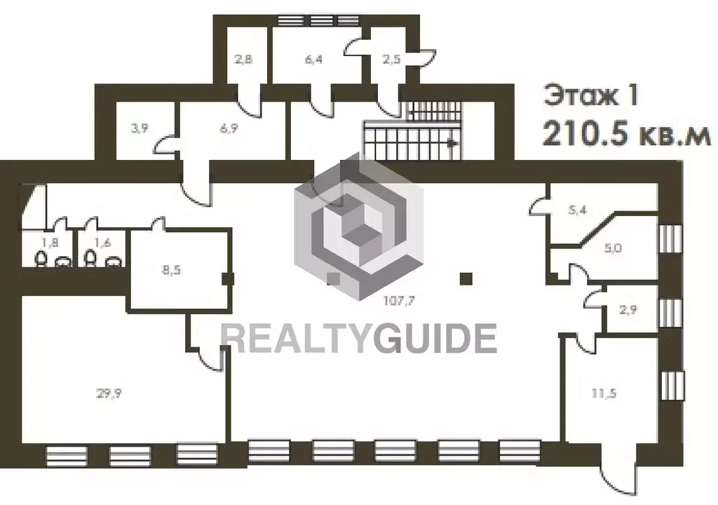 Офис (210.5 м) - Фото 2
