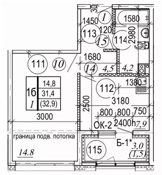 1-к кв. Камчатский край, Елизовский муниципальный округ, пос. ... - Фото 1