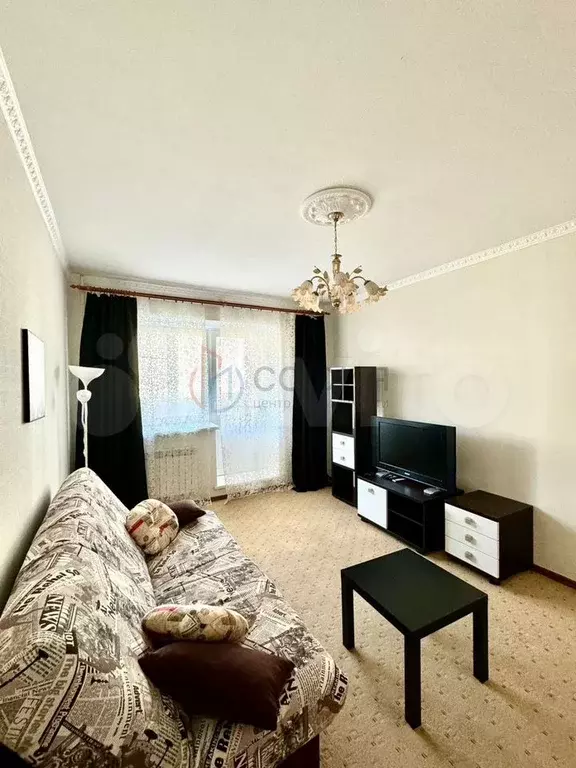 1-к. квартира, 49,1 м, 1/9 эт. - Фото 1