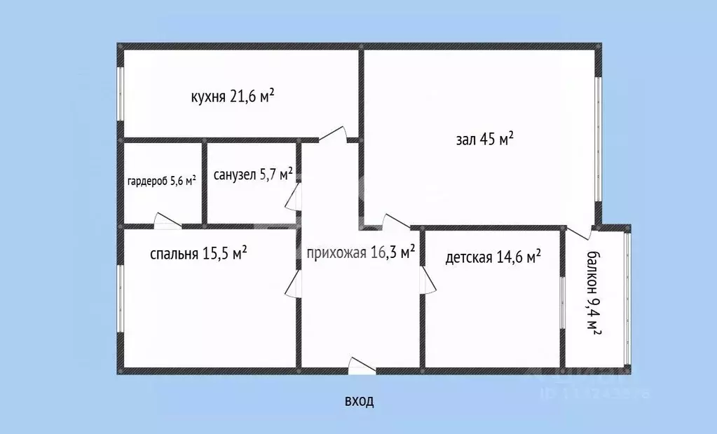 3-к кв. Дагестан, Махачкала ул. Абдул-Вагаба Сулейманова, 70 (133.0 м) - Фото 1