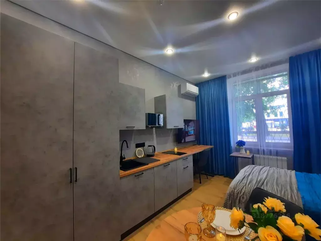 Студия Москва Фортунатовская ул., 27А (25.0 м) - Фото 1