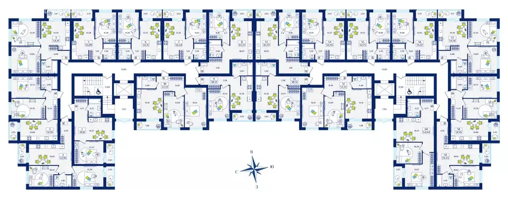 1-комнатная квартира: Калининградская область, Зеленоградск (34.73 м) - Фото 2