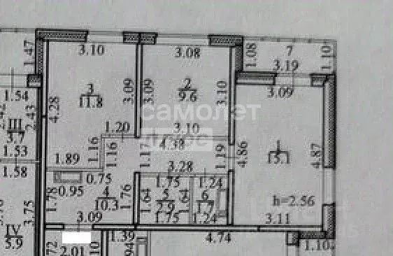 2-к кв. Чувашия, Чебоксары просп. Геннадия Айги, 12 (54.9 м) - Фото 2