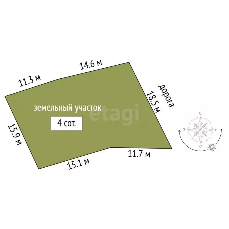 Участок в Крым, Ялта муниципальный округ, Массандра пгт ш. ... - Фото 1