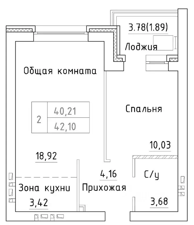 2-к кв. Новосибирская область, Новосибирский район, Мичуринский ... - Фото 0