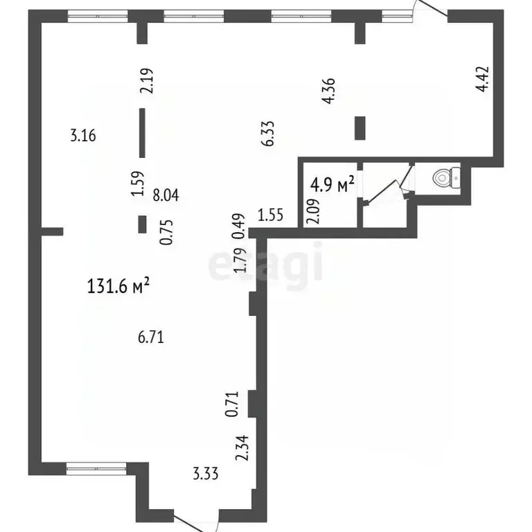Помещение свободного назначения в Санкт-Петербург Шуваловский просп., ... - Фото 2
