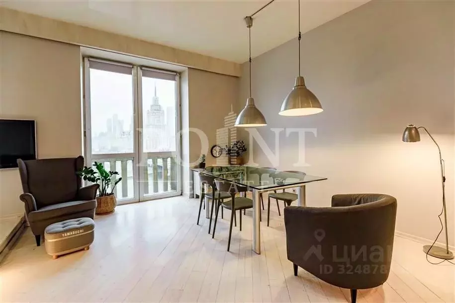 3-к кв. Москва Смоленская наб., 12/31 (93.0 м) - Фото 1