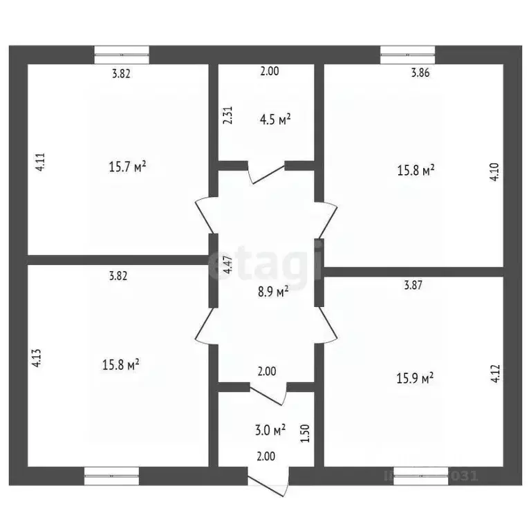 Дом в Ямало-Ненецкий АО, Тарко-Сале Пуровский район, Ближние дачи, 18А ... - Фото 2