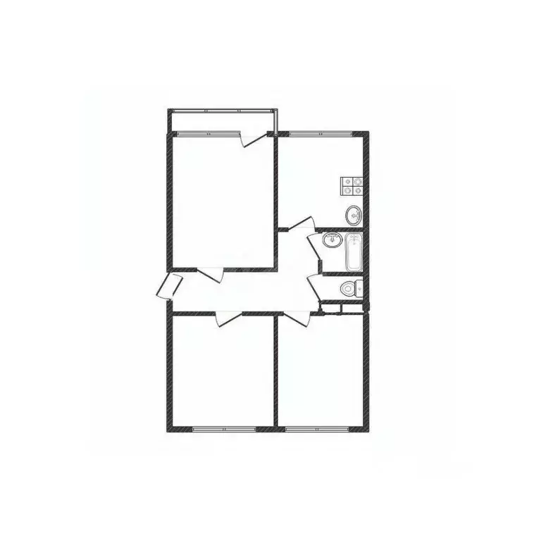 3-к кв. Смоленская область, Ярцево ул. Энтузиастов, 29 (53.4 м) - Фото 1