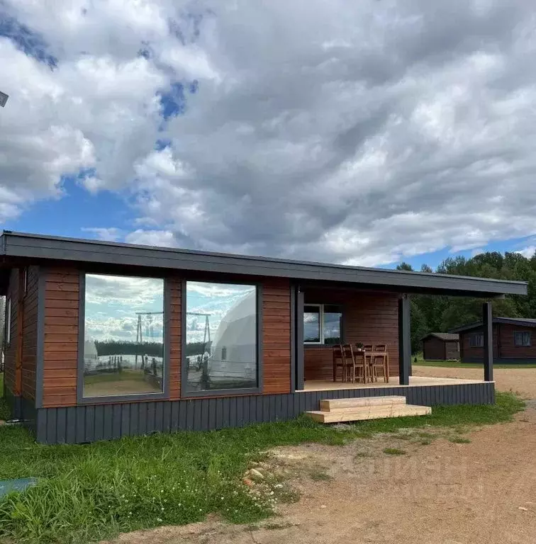 Дом в Ленинградская область, Приозерский район, Красноозерное с/пос, ... - Фото 1