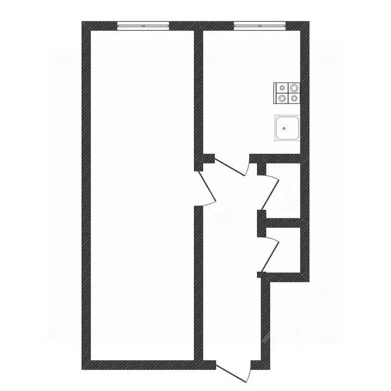 1-к кв. Тверская область, Тверь Волоколамский просп., 17/1 (42.4 м) - Фото 2