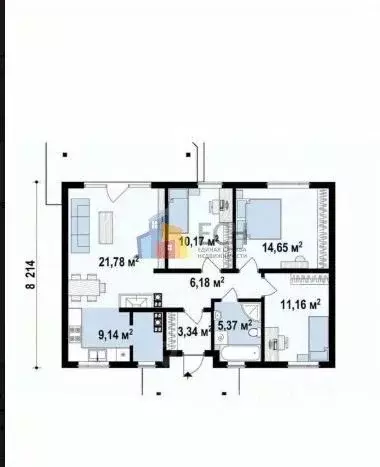 Дом в Тульская область, Алексин городской округ, с. Бунырево 2 (100 м) - Фото 1
